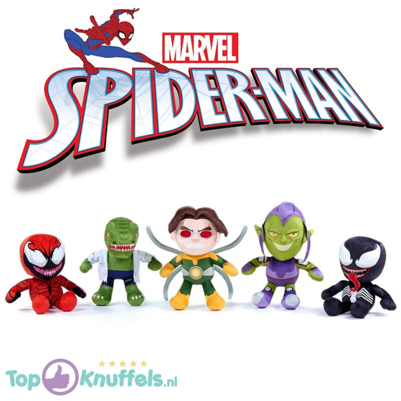 Spiderman Villains Pluche Knuffel Cm Kopen Topknuffels Nl