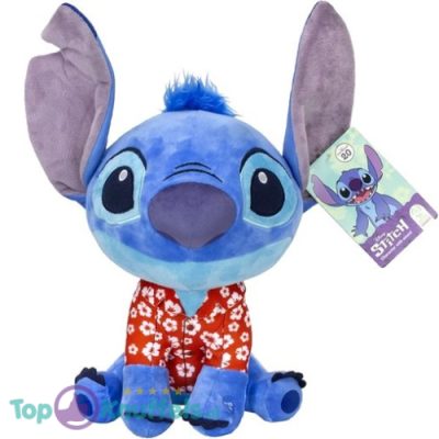 Disney Stitch Pluche Knuffel Met Geluid Kopen Topknuffels Nl