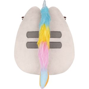 Pusheen Unicorn Eenhoorn Pluche Knuffel Grijze Kat 25 cm