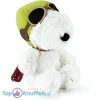 Snoopy Piloot Aviator Pluche Knuffel 30 cm