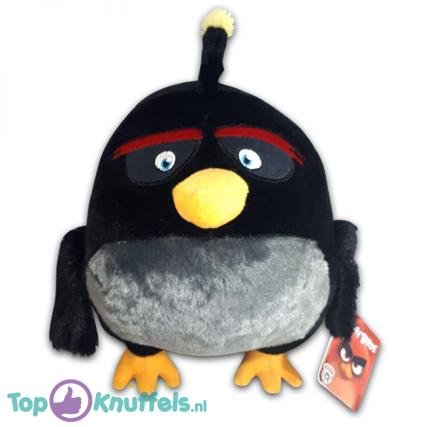 Het strand expositie Ontmoedigd zijn Angry Birds Friends Bomb 32 cm kopen? Topknuffels.nl