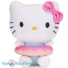 Hello Kitty Donut Treats Squishy Kawaii Pluche Knuffel 28 cm