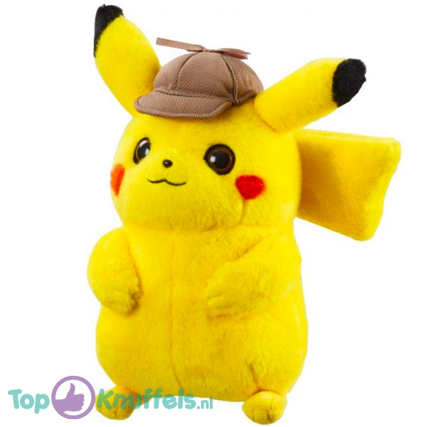 Indiener Uitvoeren het internet Pokemon Detective Pikachu Pluche Knuffel kopen? Topknuffels.nl