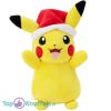 Pikachu Kerstmuts - Pokémon Pluche Knuffel 22 cm