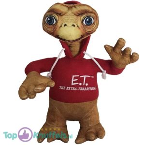 E.T. The Extra-Terrestrial Rode Hoodie Pluche Knuffel 42 cm