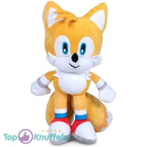 Sonic The Hedgehog Pluche Knuffel Miles Prower Geel 34 cm