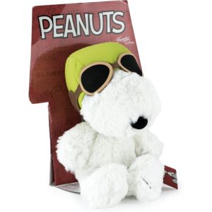 Snoopy Piloot Aviator Pluche Knuffel 30 cm