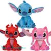 Stitch Leroy Angel Set van 3 - Lilo & Stitch Disney Pluche Knuffel 20 cm