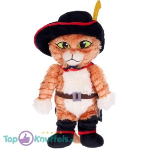 Gelaarsde Kat (Puss in Boots) Shrek Pluche Knuffel 30 cm