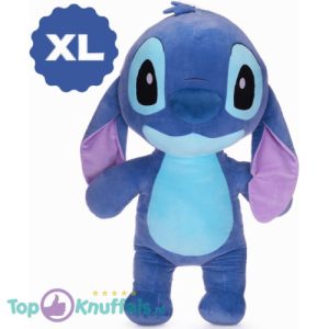 Stitch met Hangoren – Disney Lilo & Stitch Pluche Knuffel XL 60 cm