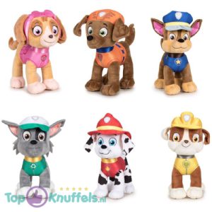 Paw Patrol (Set van 6) Pluche Knuffel 21 cm