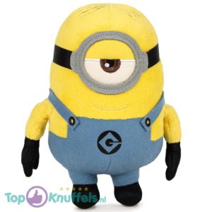 Minions Stuart Pluche Knuffel 20 cm (Verschrikkelijke Ikke/Despicable Me)