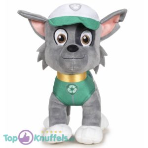 Rocky - Paw Patrol Pluche Knuffel 21 cm