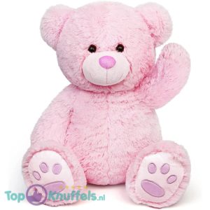 Teddybeer Barry (Roze) Pluche Knuffel XXL 100 cm