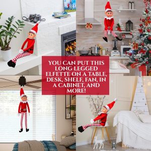 The Naughty Elf (Ondeugende Kerstelf) Pluche Knuffel 30 cm