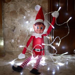 The Naughty Elf (Ondeugende Kerstelf) Pluche Knuffel 30 cm