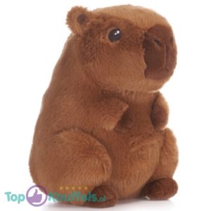 Capybara (Donkerbruin) Pluche Knuffel 22 cm – Capibara