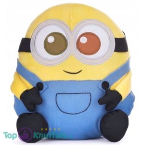 Bob - Minions Squashy Podgies Pluche Knuffel 20 cm