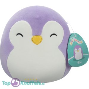 Squishmallows Elle Paarse Pinguïn Pluche Knuffel 20 cm