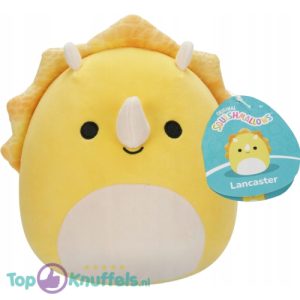 Squishmallows Lancaster Gele Dinosaurus Pluche Knuffel 20 cm