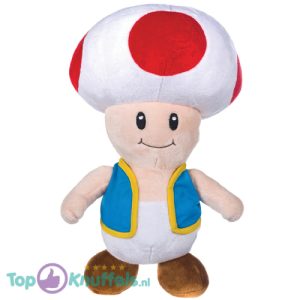 Toad - Super Mario Bros Pluche Knuffel 50 cm