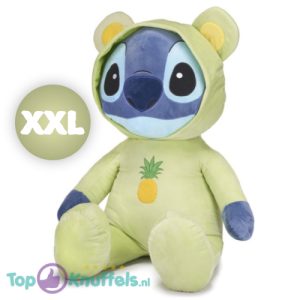 Stitch in Pyjama - Disney Lilo en Stitch Pluche Knuffel XXL 95 cm