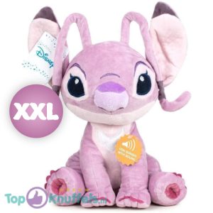 Angel XXL Knuffel - Disney Lilo en Stitch Grote Pluche Knuffel + Geluid XL 125 cm MEGA GROOT