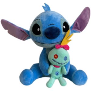 Stitch met Scrump - Lilo & Stitch Disney Pluche Knuffel XL 60 cm