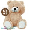 Teddybeer Bart (Beige) Pluche Knuffel Knuffelbeer 50 cm