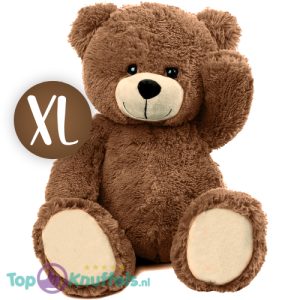 Teddybeer Bart (Bruin) Pluche Knuffel Knuffelbeer 50 cm