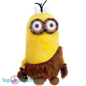 Kevin als Holbewoner Minions Pluche Knuffel 32 cm