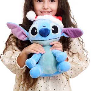 Stitch Kerst Disney Lilo & Stitch Pluche Knuffel 30 cm