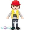 Bouwvakker Playmobil Pluche Knuffel 32 cm