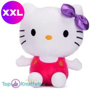 Hello Kitty (Roze) Pluche Knuffel XXL 90 cm