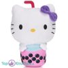 Hello Kitty Bubble Tea Treats Squishy Kawaii Pluche Knuffel 28 cm