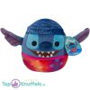 Stitch met Muts Squishmallow Disney Pluche Knuffel 25 cm