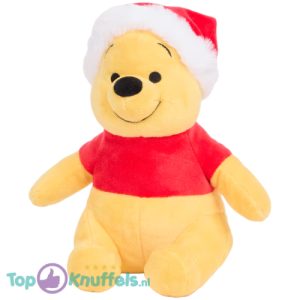 Winnie de Poeh Kerst Disney Pluche Knuffel 25 cm