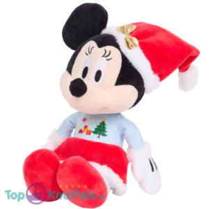 Minnie Mouse Kerst Disney Pluche Knuffel 30 cm