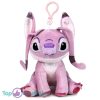 Angel Zittend Bagclip (Sleutelhanger) - Disney Lilo en Stitch Pluche Knuffel 15 cm