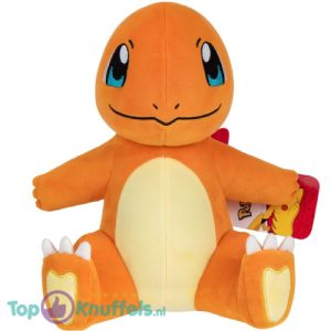 Charmander Zittend Pokémon Pluche Knuffel 30 cm