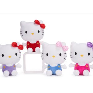 Hello Kitty Zittend Pluche Knuffel 17 cm