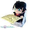 Harry Potter Zittend met Kaart Pluche Knuffel 25 cm