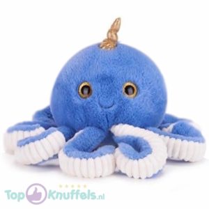 Octopus Blauw Pluche Knuffel 30 cm