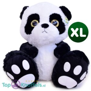 Panda Zittend Pluche Knuffel XL 60 cm