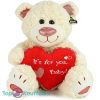 Teddybeer Rosie Pluche Knuffel met Hart (It's for you, baby!) 30 cm