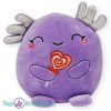 Axolotl met Hartjes Lolly Kawaii Pluche Knuffel 20 cm