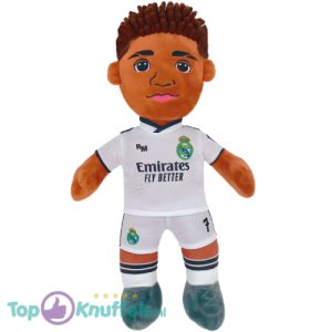 Vinicius Júnior 7 - Real Madrid Voetbal Pluche Knuffel Pop 28 cm