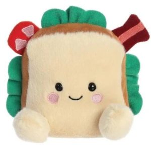 Palm Pals BLT Sandwich Pluche Knuffel 15 cm